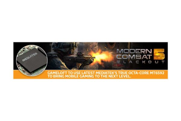 MediaTek Gameloft Modern Combat Web Banner 1